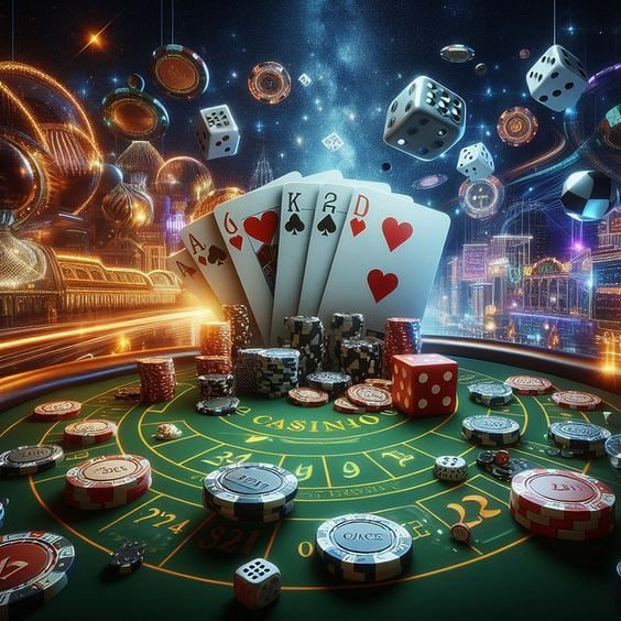 Live Shio Game dealer studio at 22 togel, showing card table and real-time broadcast